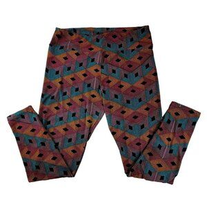 Lularoe Leggings Women's Stretch Pants Casual Lounge Multicolor JH1580